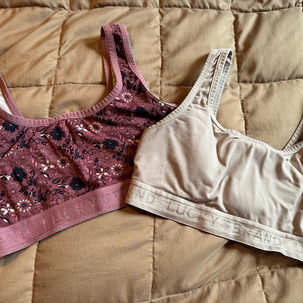Lucky Brand Bralettes. Size Small.